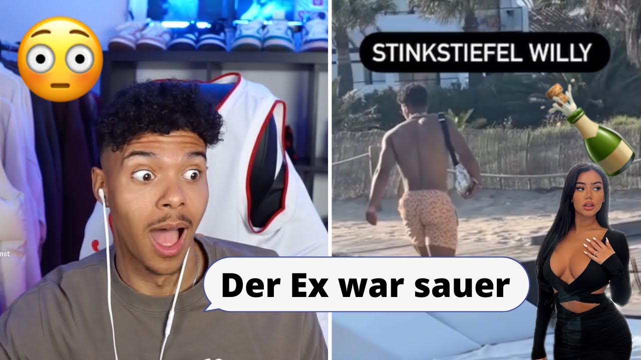 Ex haut Willy fast eine Flasche übern Kopf wegen einer Prüfung im Urlaub😳👀🙆🏻‍♂️