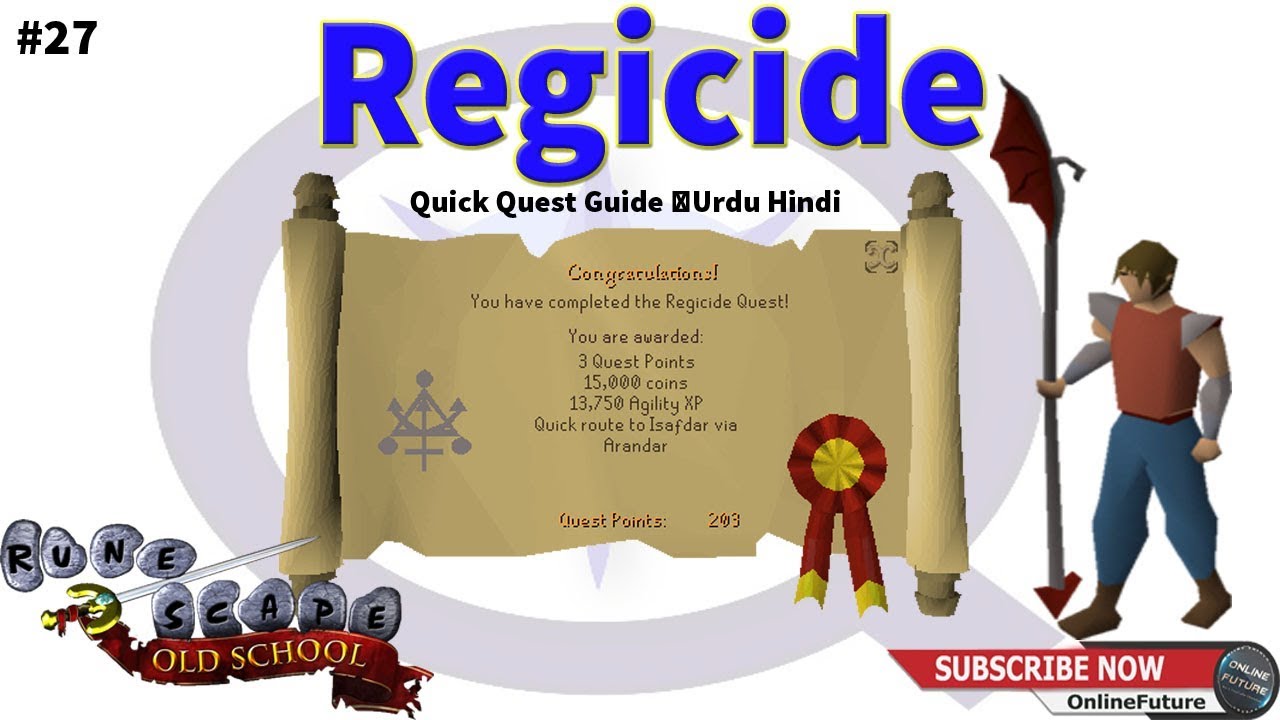 OSRS│How To Complete Regicide Quest 2020 │Quick Quest Guide │Urdu Hindi