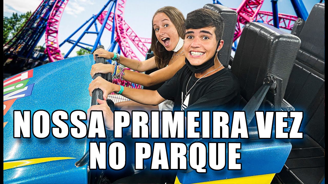 MINHA PRIMEIRA VEZ NO PARQUE COM MEU NAMORADO
