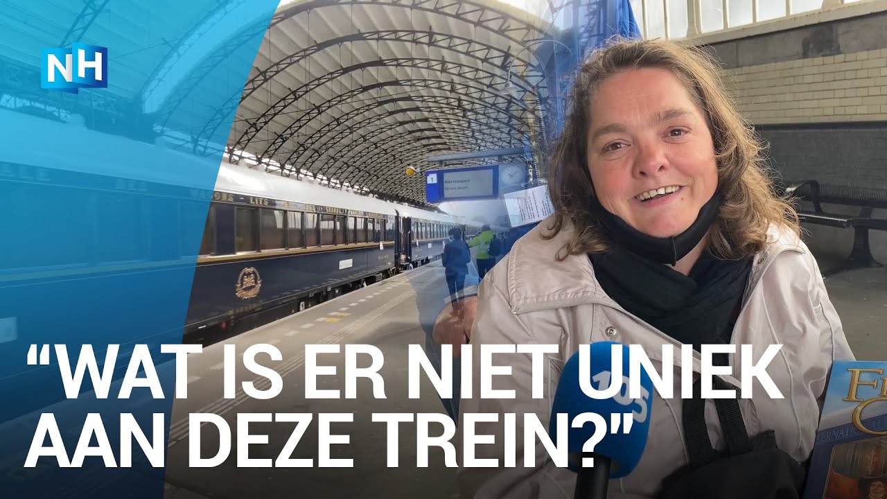 Venice Simplon-Oriënt-Express rijdt Haarlem binnen