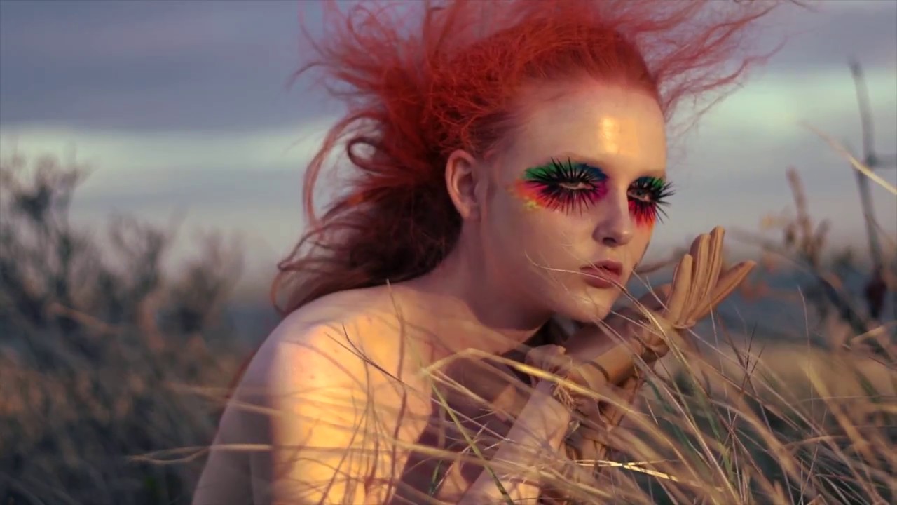 Vogue Ukraine - Beauty Editorial  &acute;&acute;Bird  of Paradise&acute;&acute; BTS
