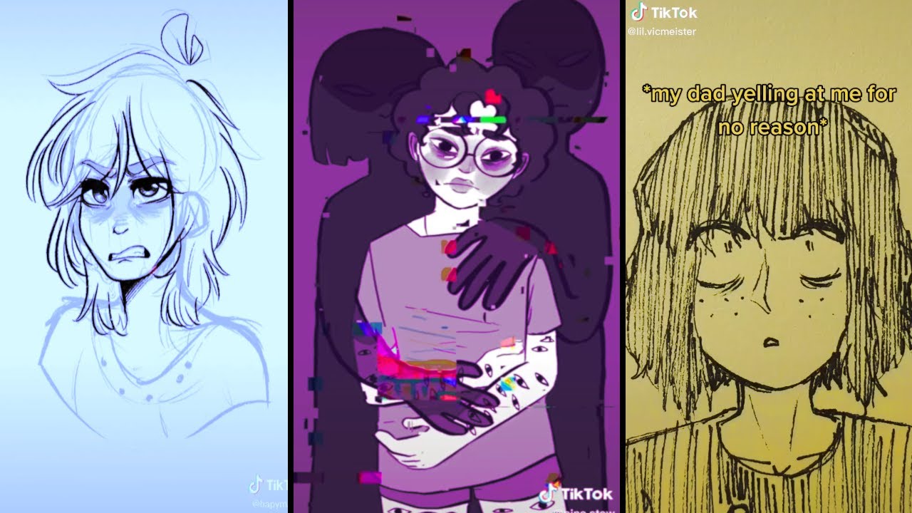 Vent art tik toks I found at school
