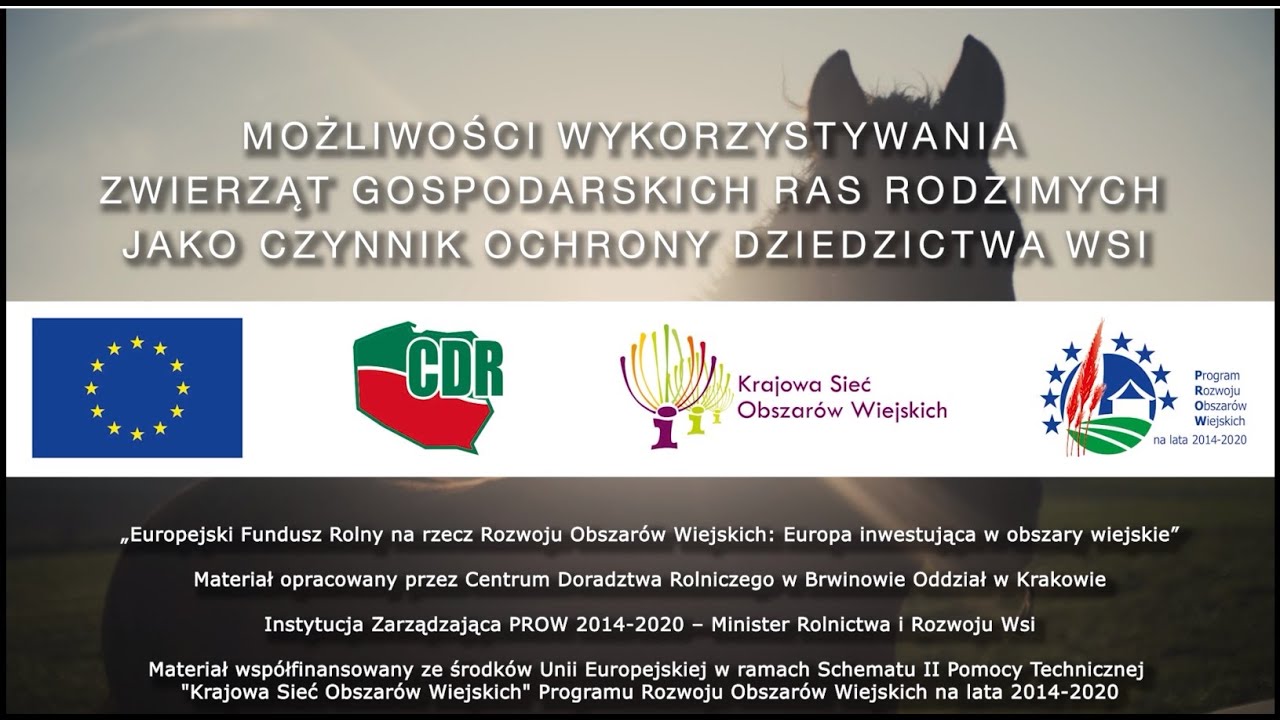 Rodzime rasy zwierząt gospodarskich jako czynnik ochrony dziedzictwa wsi