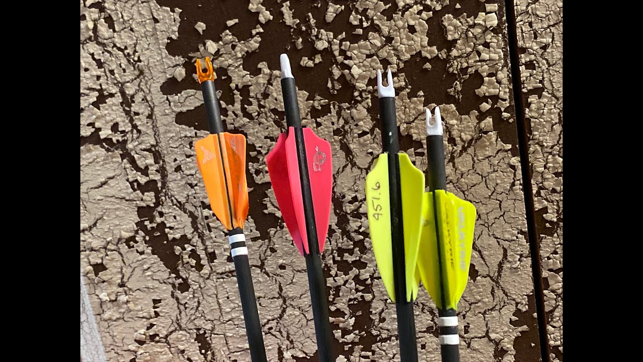 Vane Testing / What fletching is best?