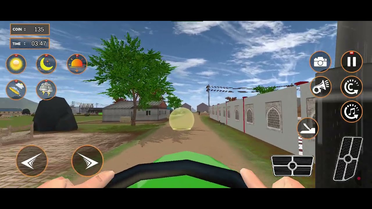ट्रैक्टर driver #gameplay #cartoon #carwalagames #franklin #ट्रैक्टर #games @VikashYadav.50 