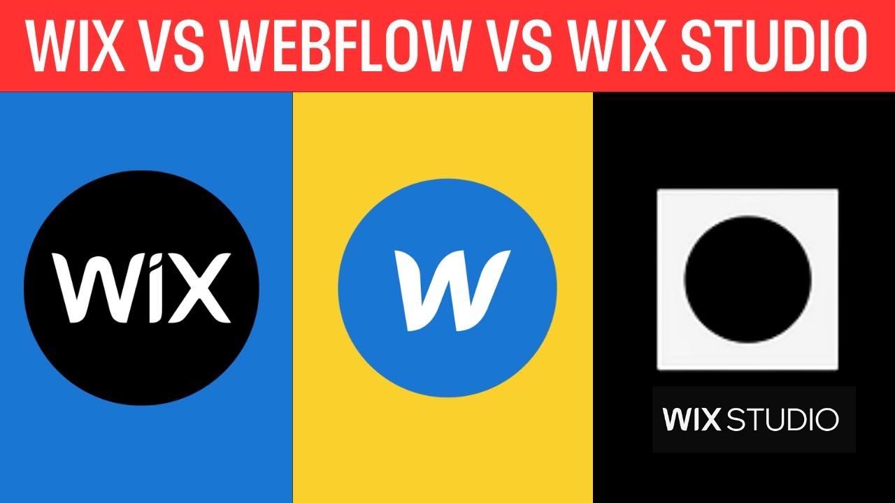 Wix vs Webflow vs Wix Studio (2025) &ndash; Which Website Builder Is BEST?