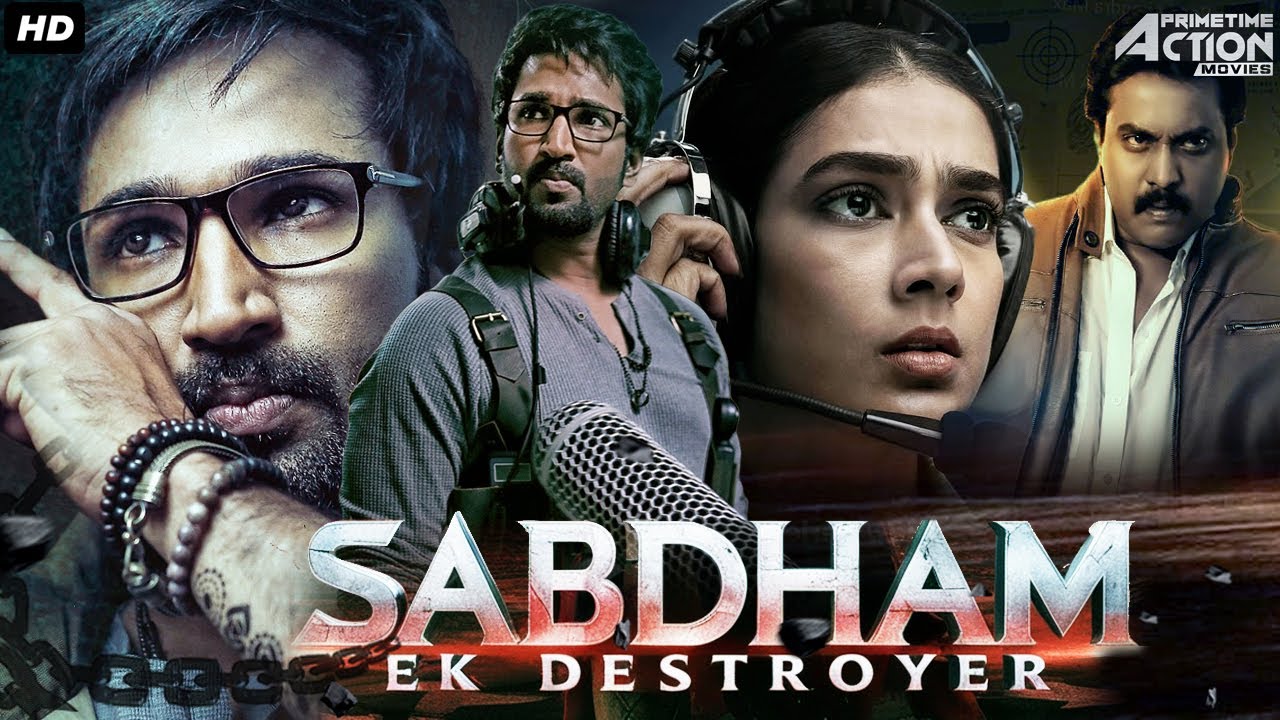 Sabdham Ek Destroyer Hindi Dubbed Full Movie | Aadhi Pinisetty, Nikki Galrani | South Romantic Movie