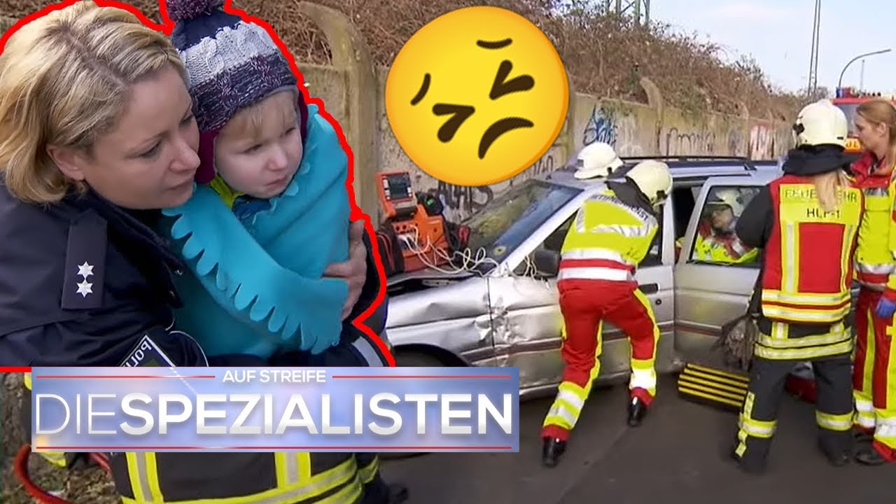 AUTOUNFALL mit KLEINKIND 😱 Schwebt der Vater in LEBENSGEFAHR??? ​| Die Spezialisten | SAT.1