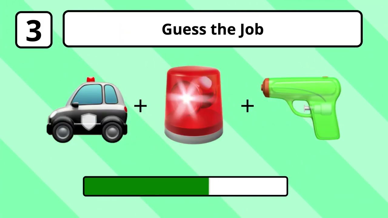 Guess The Job by Emoji