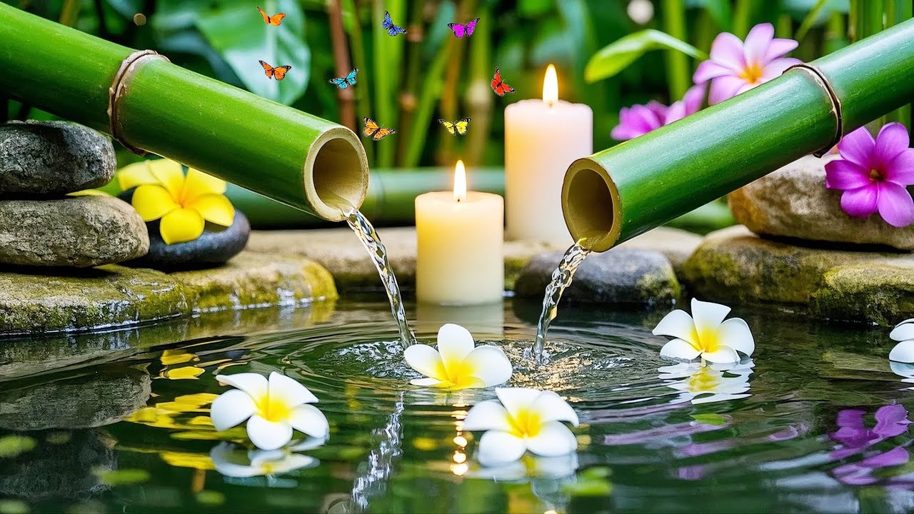 Relaxing Sleep Music for Deep Sleep🌿Calm Anxiety & Depression - Stress Relief Piano and Water Sounds