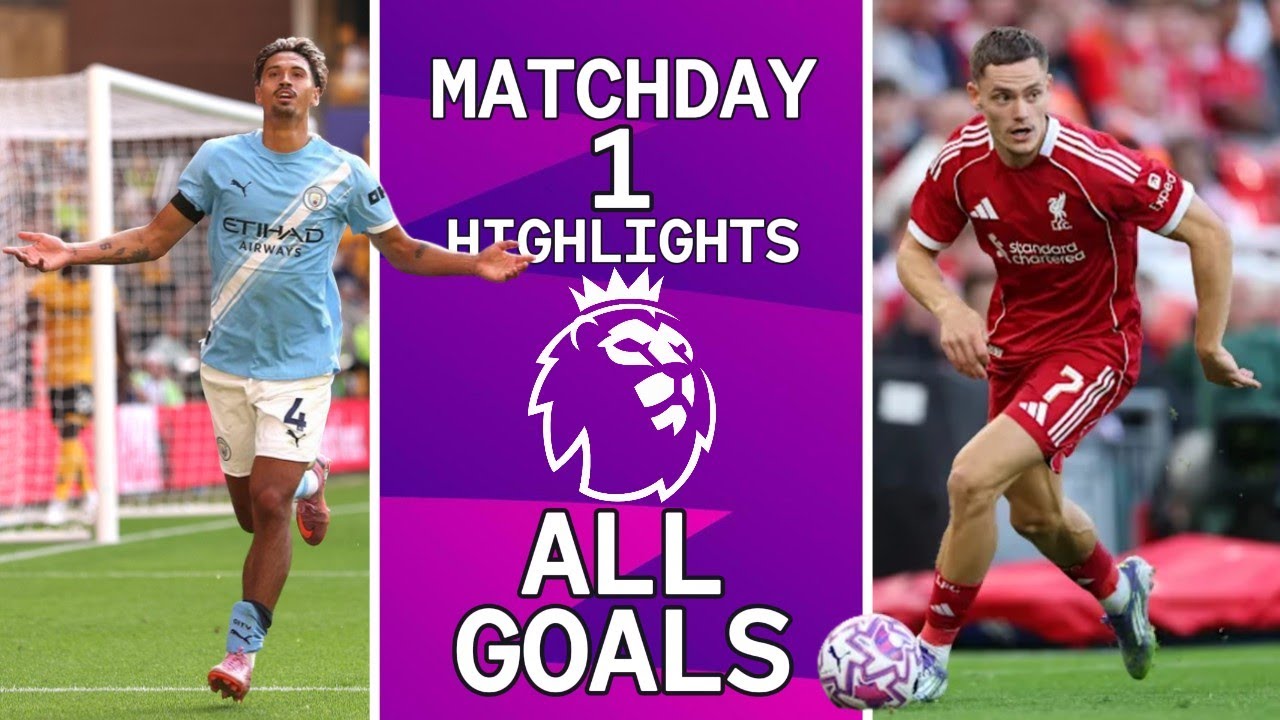 ALL GOALS | Matchday 1 Premier League 25/26 Highlights | As Reijnders shines on debut