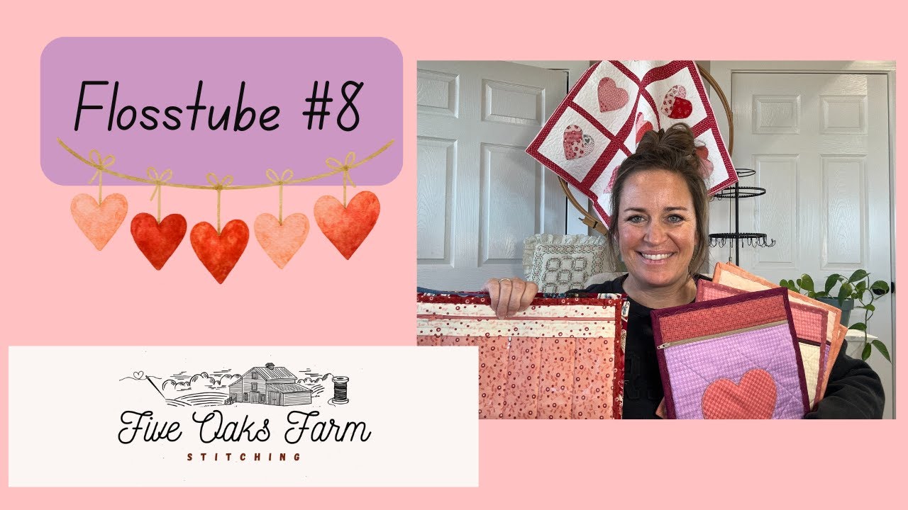 Flosstube #8: February Update on Cross-Stitch, Crochet & Quilting!
