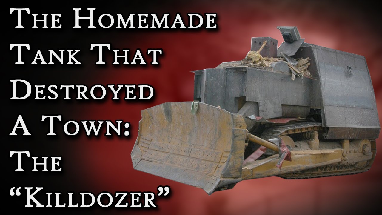 Самодельный танк, уничтоживший город: Killdozer | Захватывающий ужас