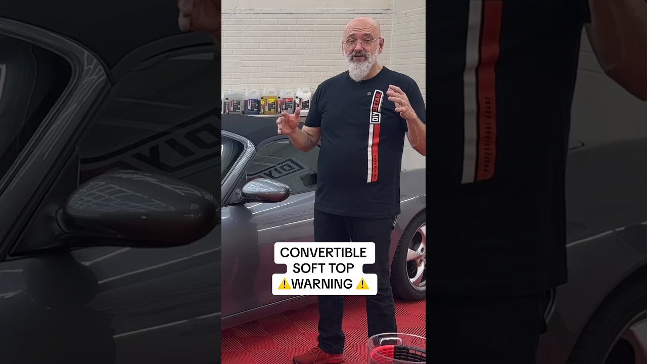 Never do *this* to a convertible soft top