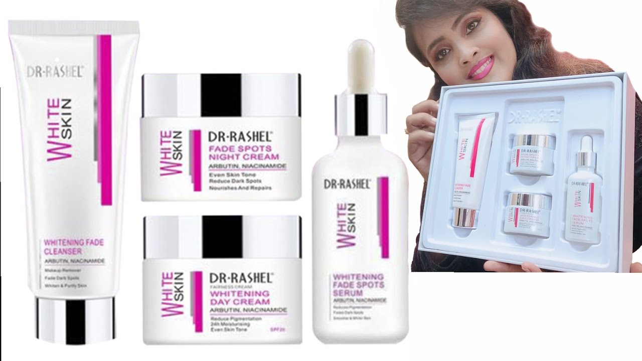 Dr.Rashel White Skin Fade Spots Skin Whitening Series Product Review & Demo || Dr.Rashel White Skin