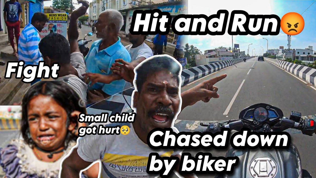 Hit and run driver chased down by biker | Chennai | Road rage Tamil | Velachery| Wander with Salmaan