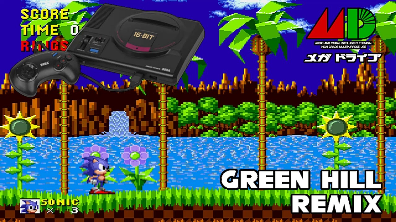 Sonic 1 - Green Hill Zone (Matt Furniss Style)