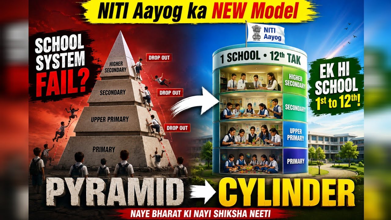 NITI Aayog&rsquo;s Big Plan for Indian Schools | Education Reform 2026 #examnewsify #nitiaayog #education