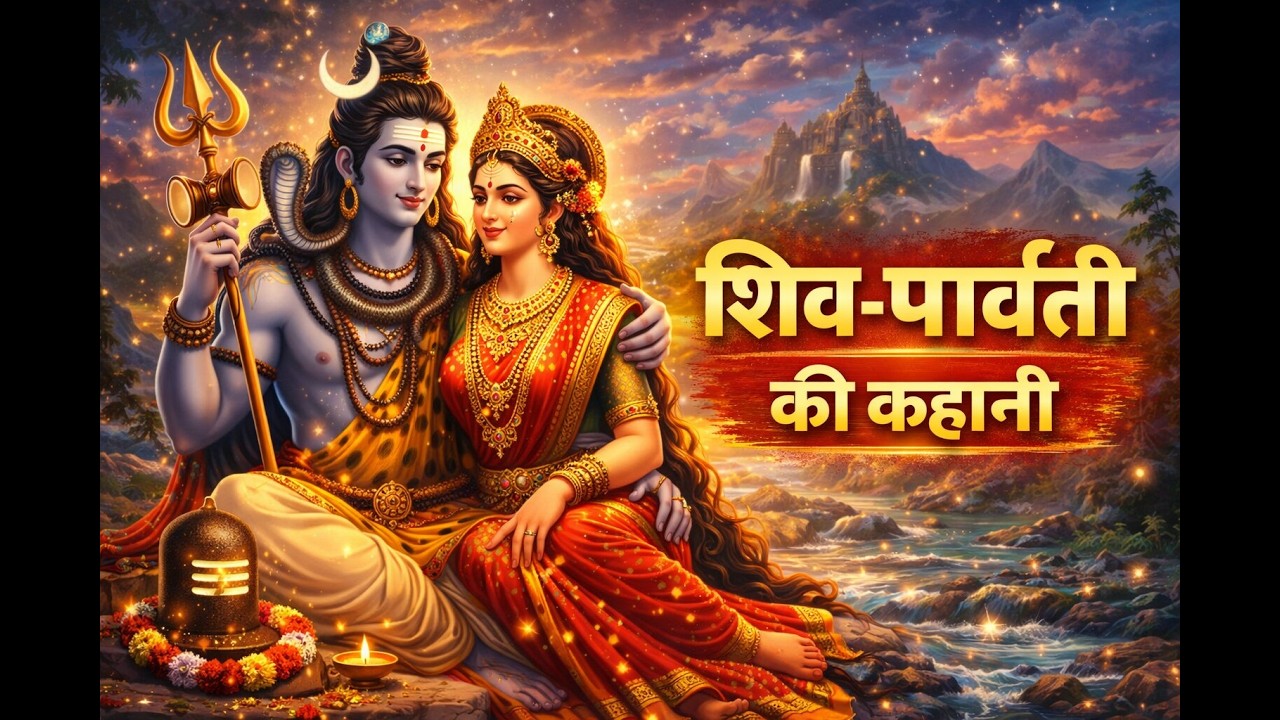 शिव-पार्वती की प्रेम कहानी ❤️ | माता पार्वती ने कैसे पाया महादेव को? | Shiv Parvati Story