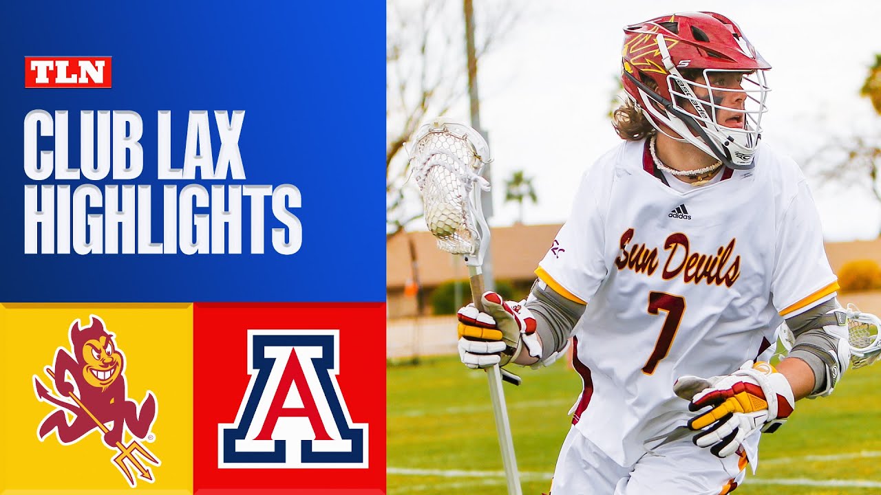 THINGS GOT CHIPPY! DISRESPECTFUL CELLYS! Arizona State vs. Arizona | Club Lacrosse Highlights 2022
