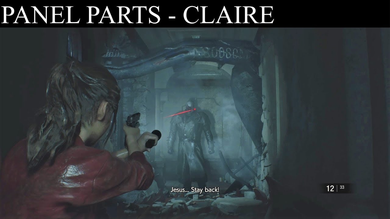 Resident Evil 2 Remake: Claire A - Panel Parts & Heart Key Location