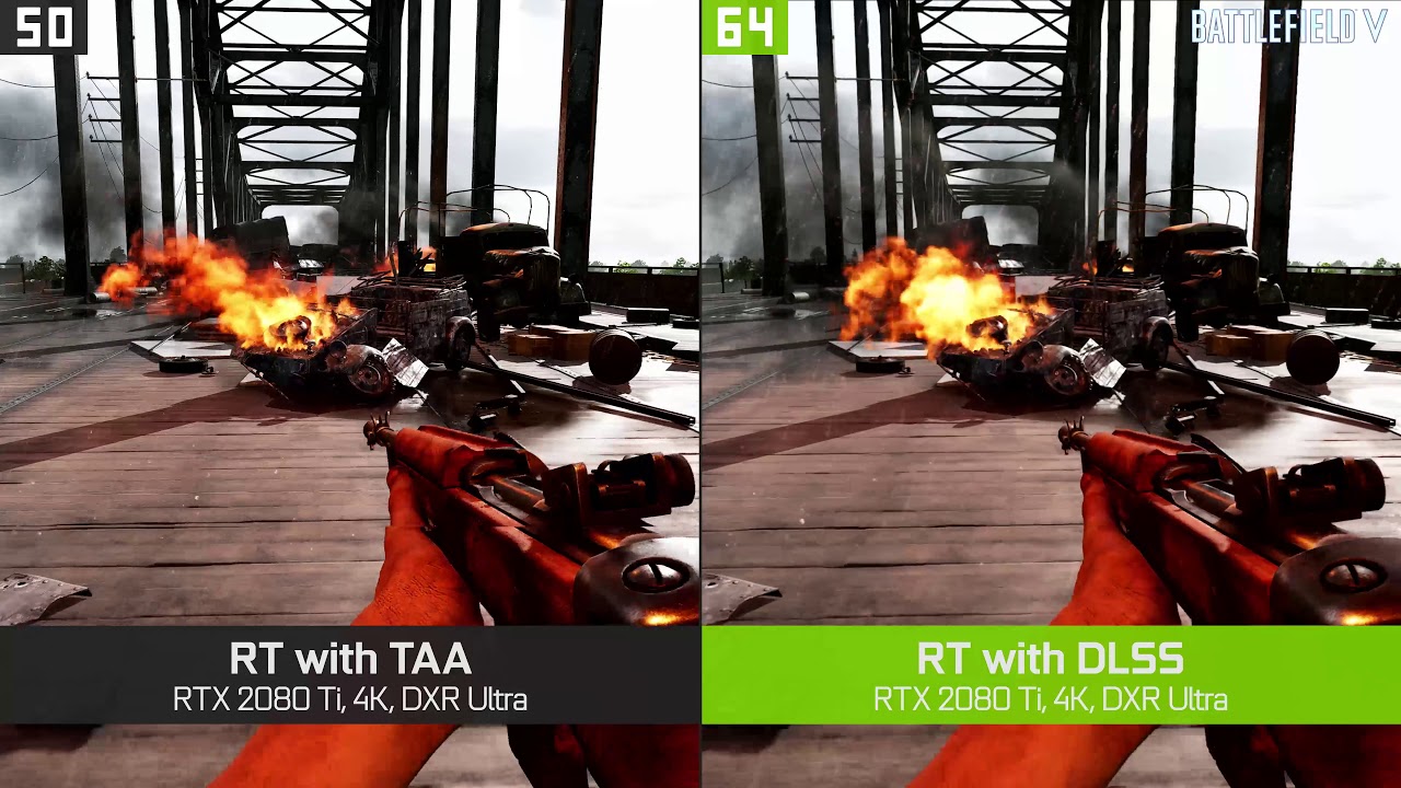 Battlefield V już z NVIDIA DLSS &ndash; wzrost wydajności do 40%!
