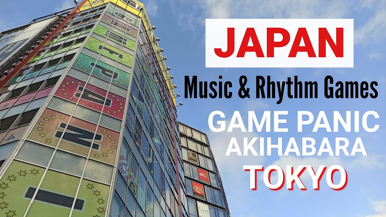 【AKIHABARA】Music & Rhythm Games 🕺NEW Game Center🎵  Gamepanic｜Tokyo, JAPAN【音ゲー 】ゲームパニック 秋葉原 ゲーセン 東京