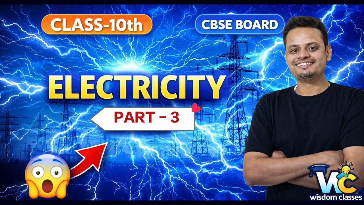 💡🔋 Electricity: Power, Heat & Energy – Class 10 CBSE