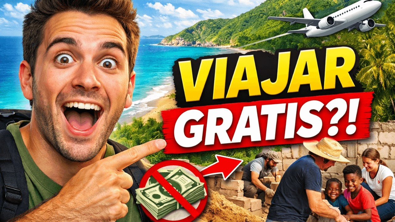 Cómo viajar GRATIS haciendo voluntariado 🌍