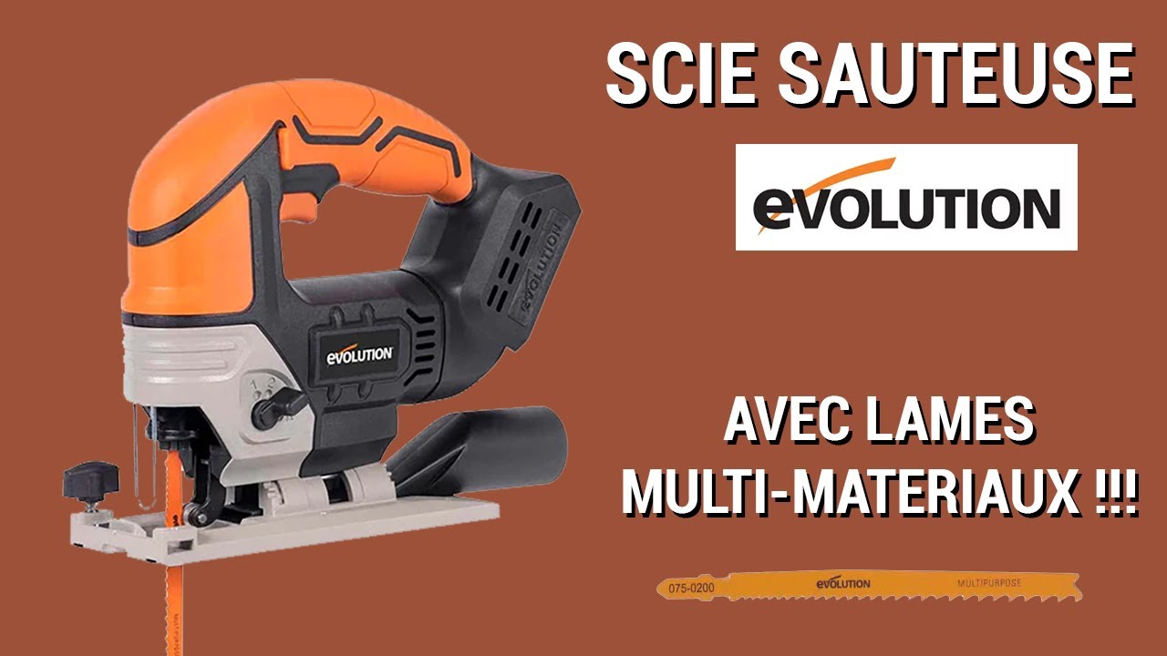Review et test Scie sauteuse R90JGS-Li Evolution Power Tools (avis)