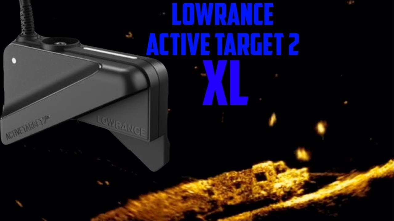 Lowrance Active Target 2 XL.(forward down & scout mode)