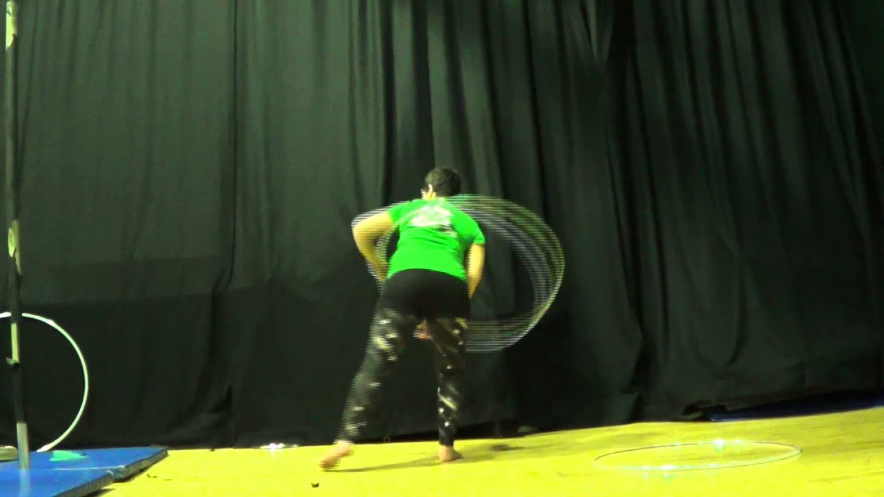 IJA Tricks of the Month March 2014 by Gail O'Brien of Ireland | Hooping