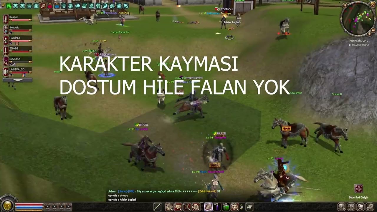 MetinŞah Savaşın Kanunu: Disiplin