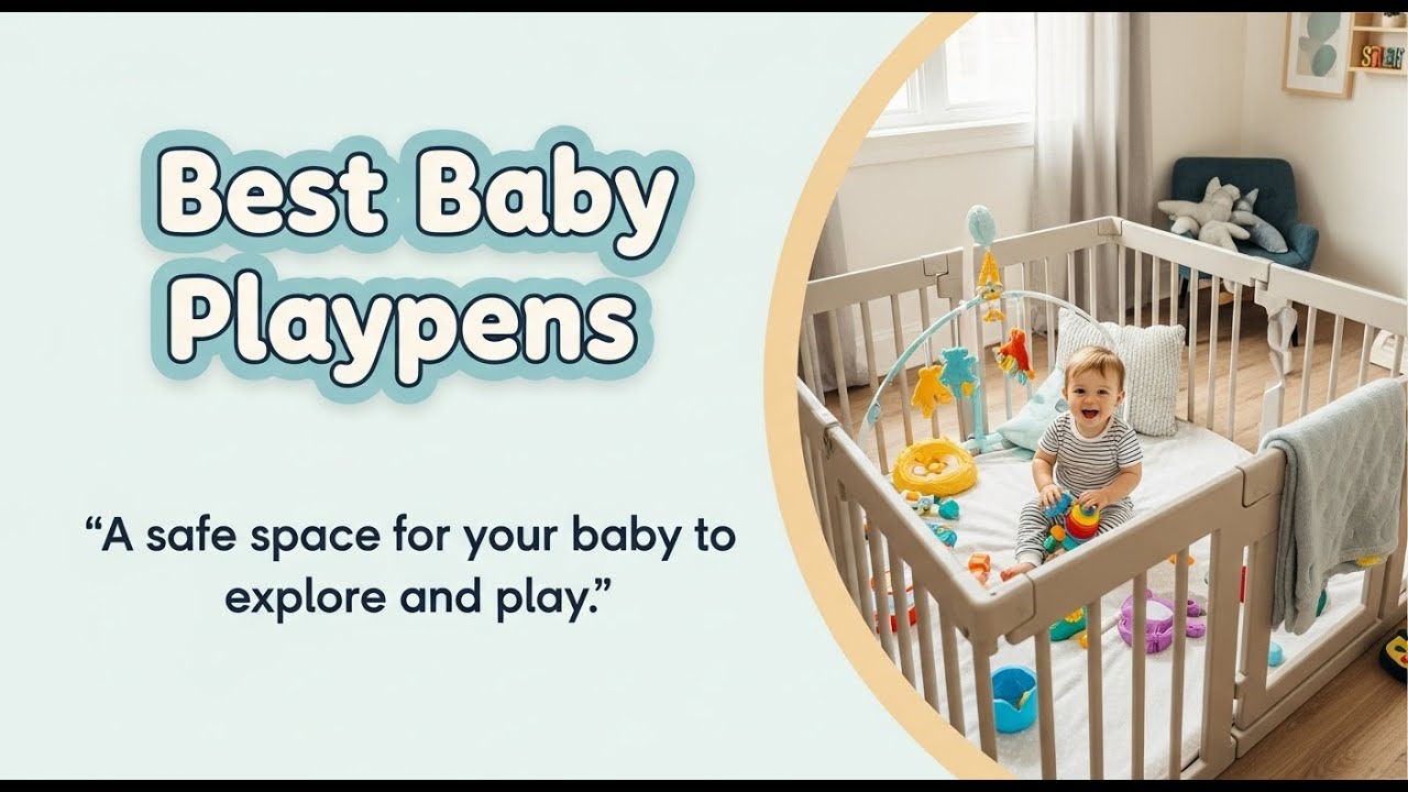 TOP 5 Best Baby Playpens 2025 | Top 5 Baby Playpens Every Parent Needs