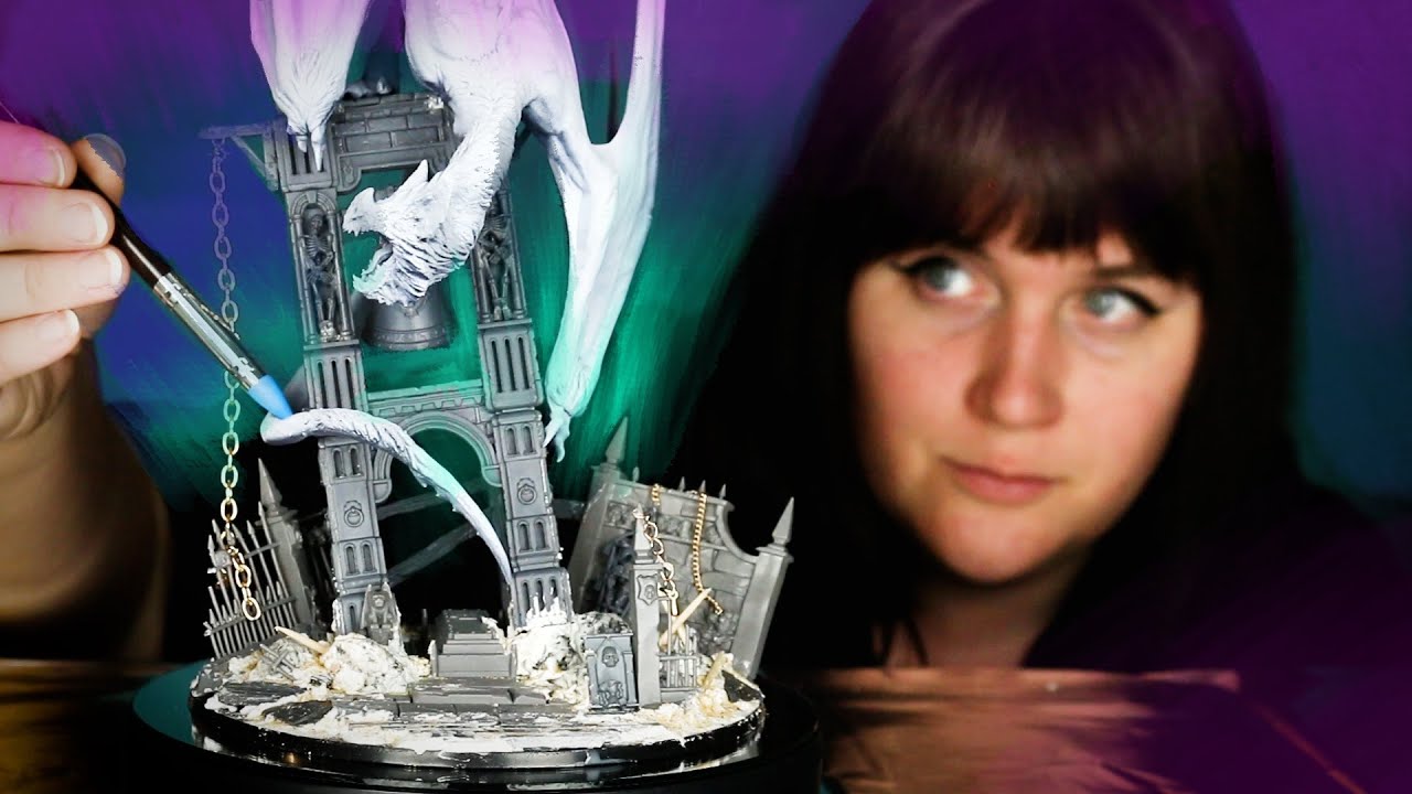 Building a Massive Necropolis Base for Squidmar's Bat Dragon!