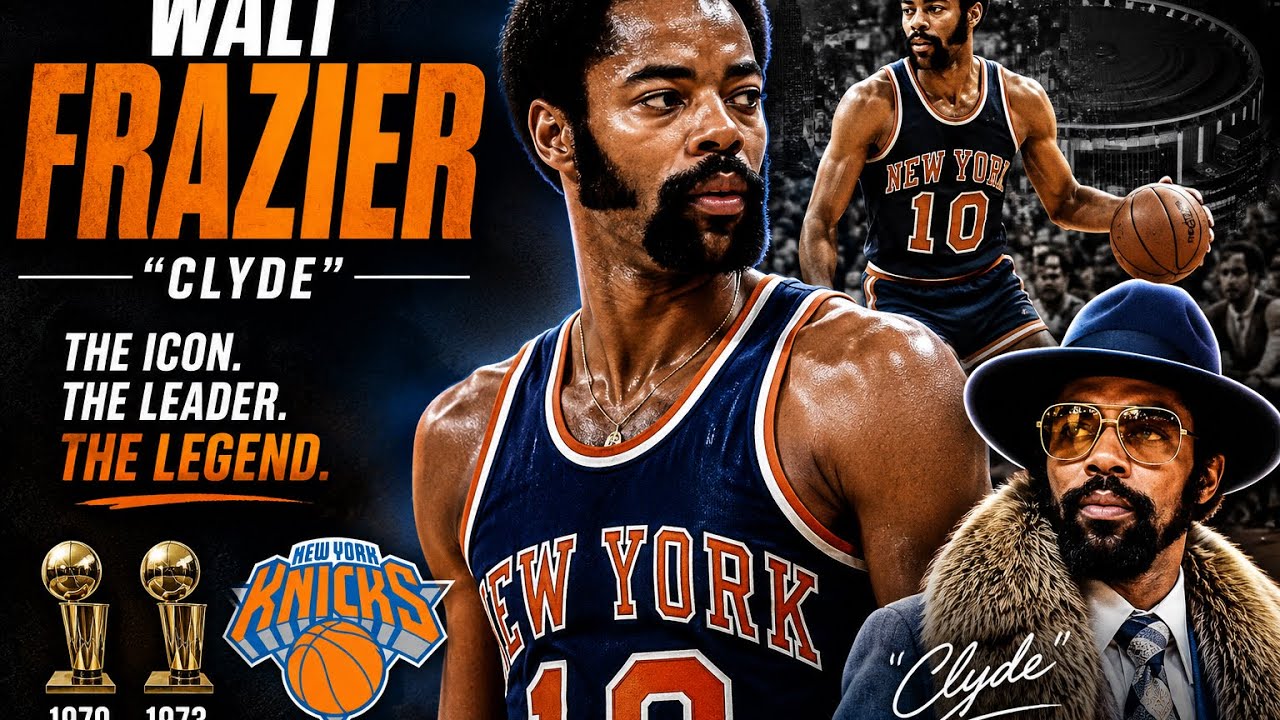 Walt “Clyde” Frazier wasn’t just a point guard he was the soul of champion Knicks