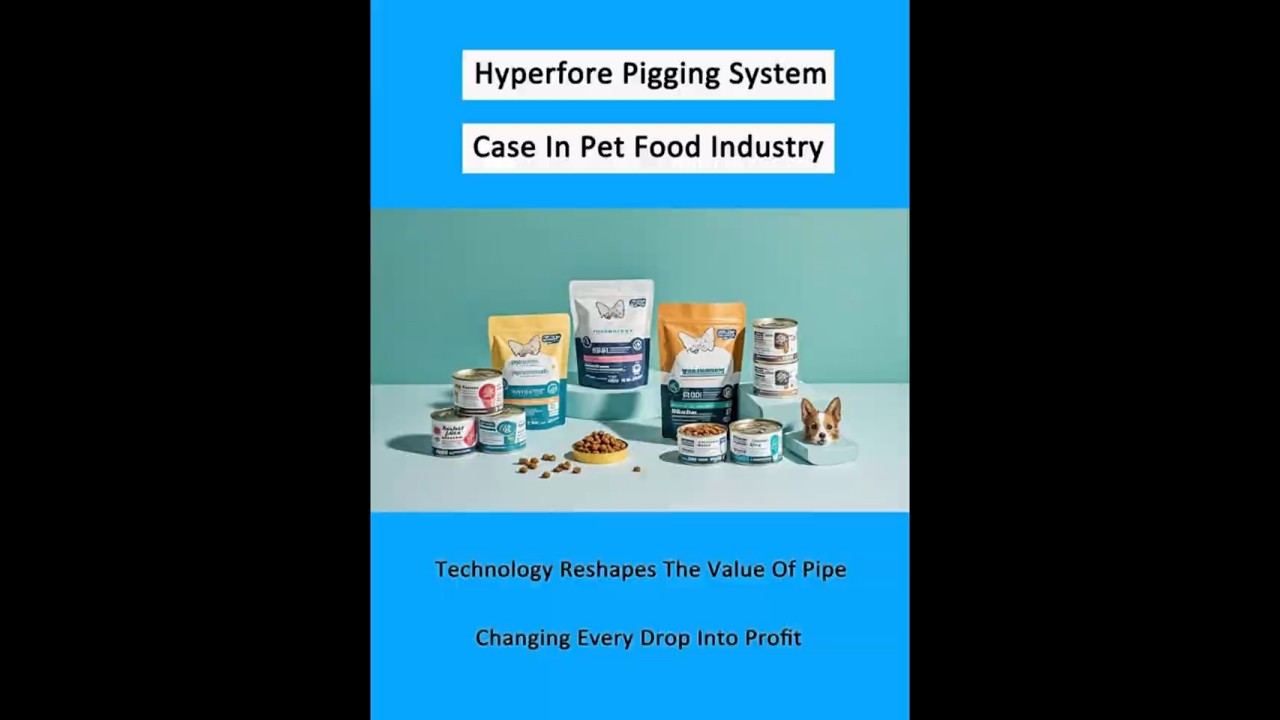 How Hyperfore pigging system help pet food manufacturer boost profit? #pigging system #pigging