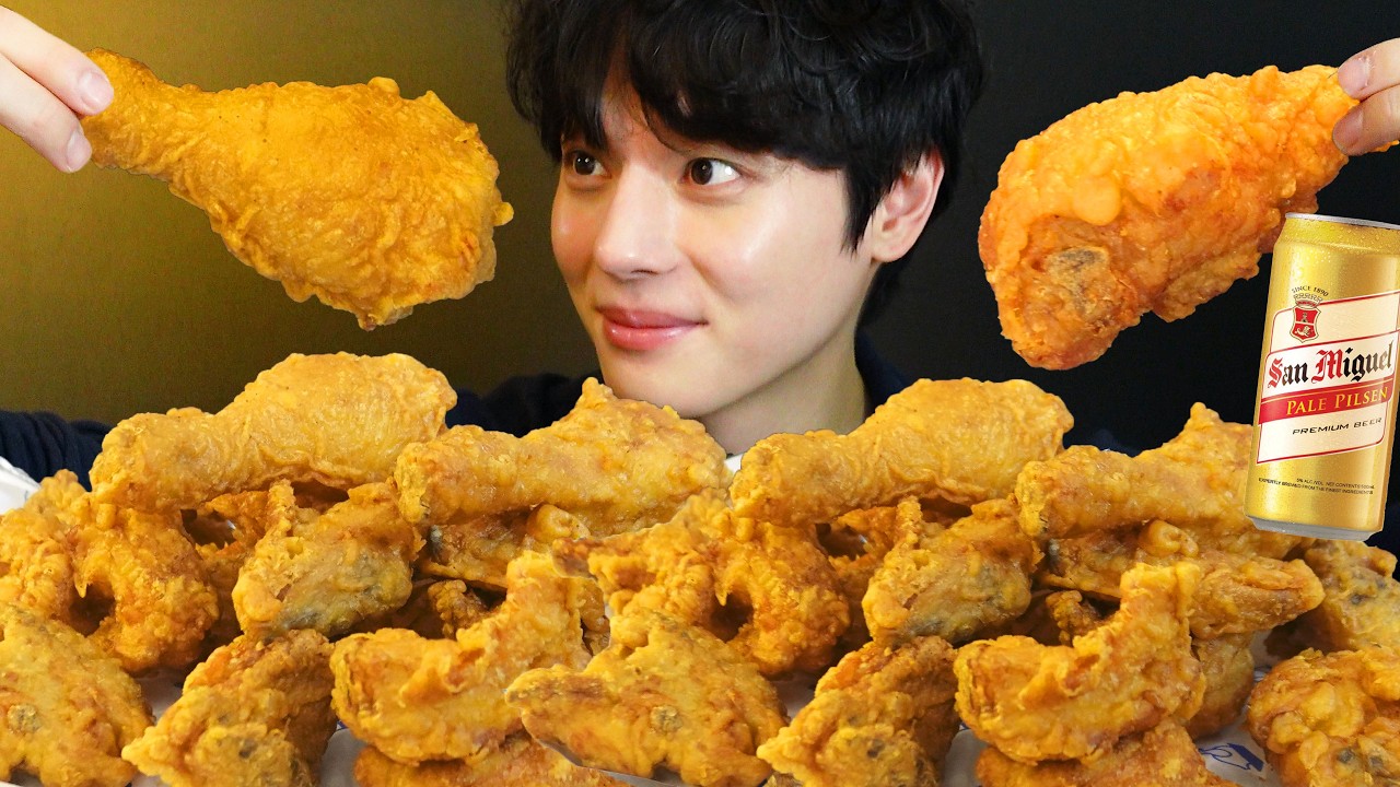 삼덕치킨 아세요? 완전 바삭한 옛날통닭 먹방!