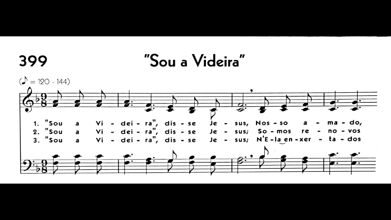Hinário 5 CCB - Hino 399 - "Sou a Videira" - Strings - Teclado Yamaha PSR S670