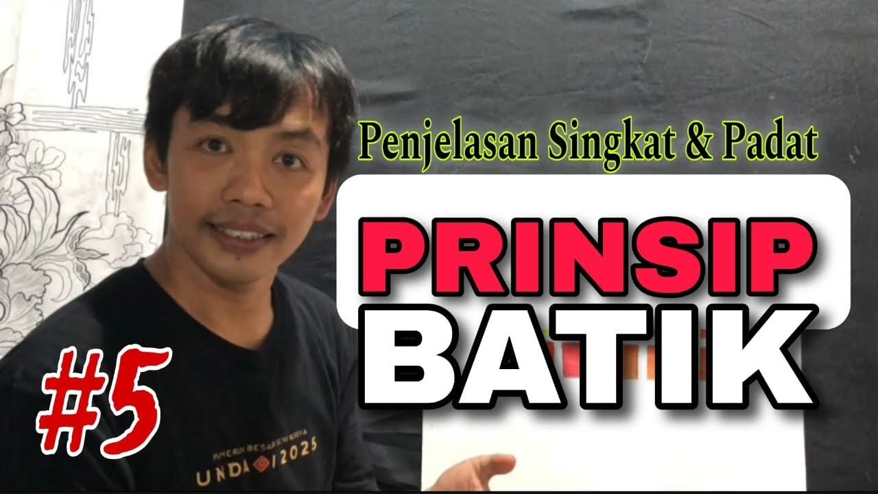 PART#5. PRINSIP BATIK perintang warna