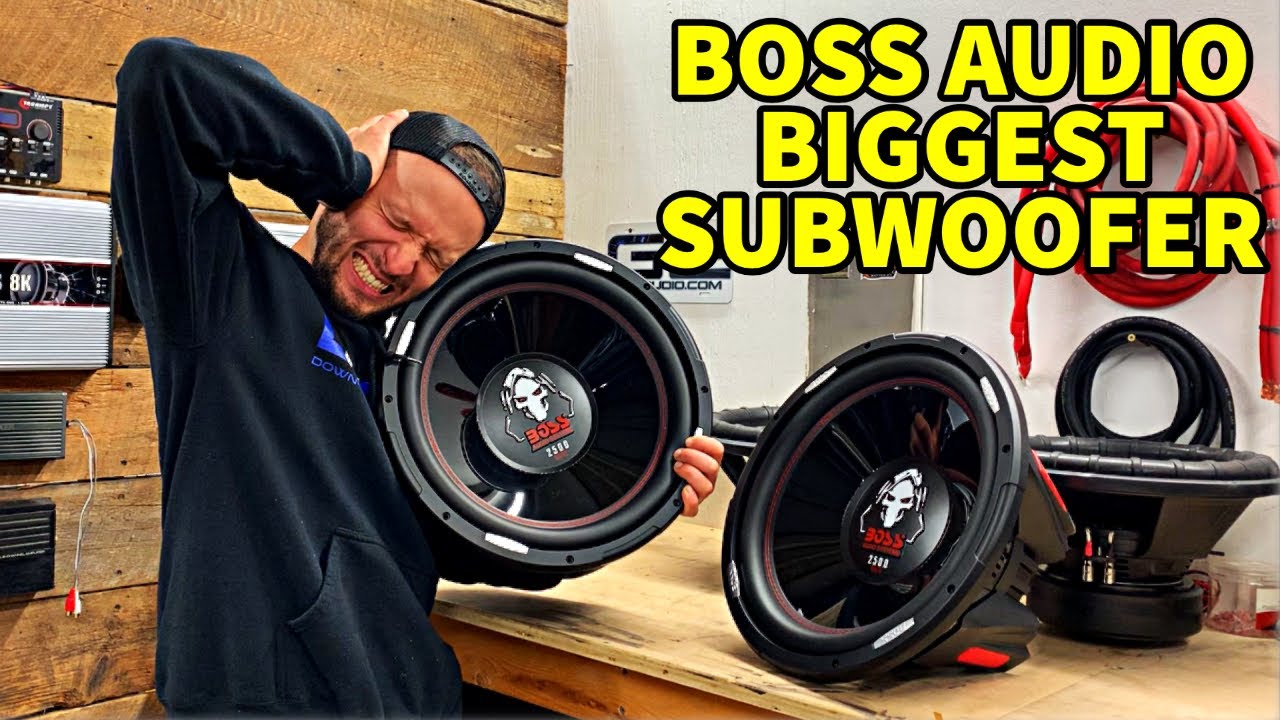 САМЫЕ БОЛЬШИЕ САБВУФЕРЫ BOSS AUDIO | Выбросить или пройти?
