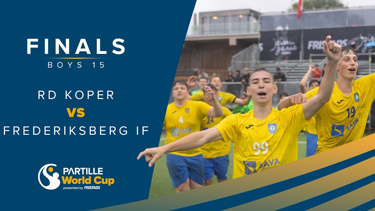 Relive the Partille World Cup Finals 2025 – B15: RD Koper – Frederiksberg IF