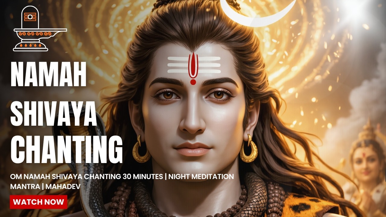 Namaha Shivaya Chanting 30 Minutes Deep Night Meditation  Namah Shivaya Mantra  #mahadev #chanting
