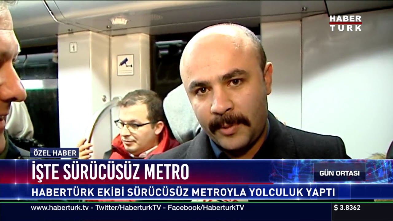 İşte sürücüsüz metro