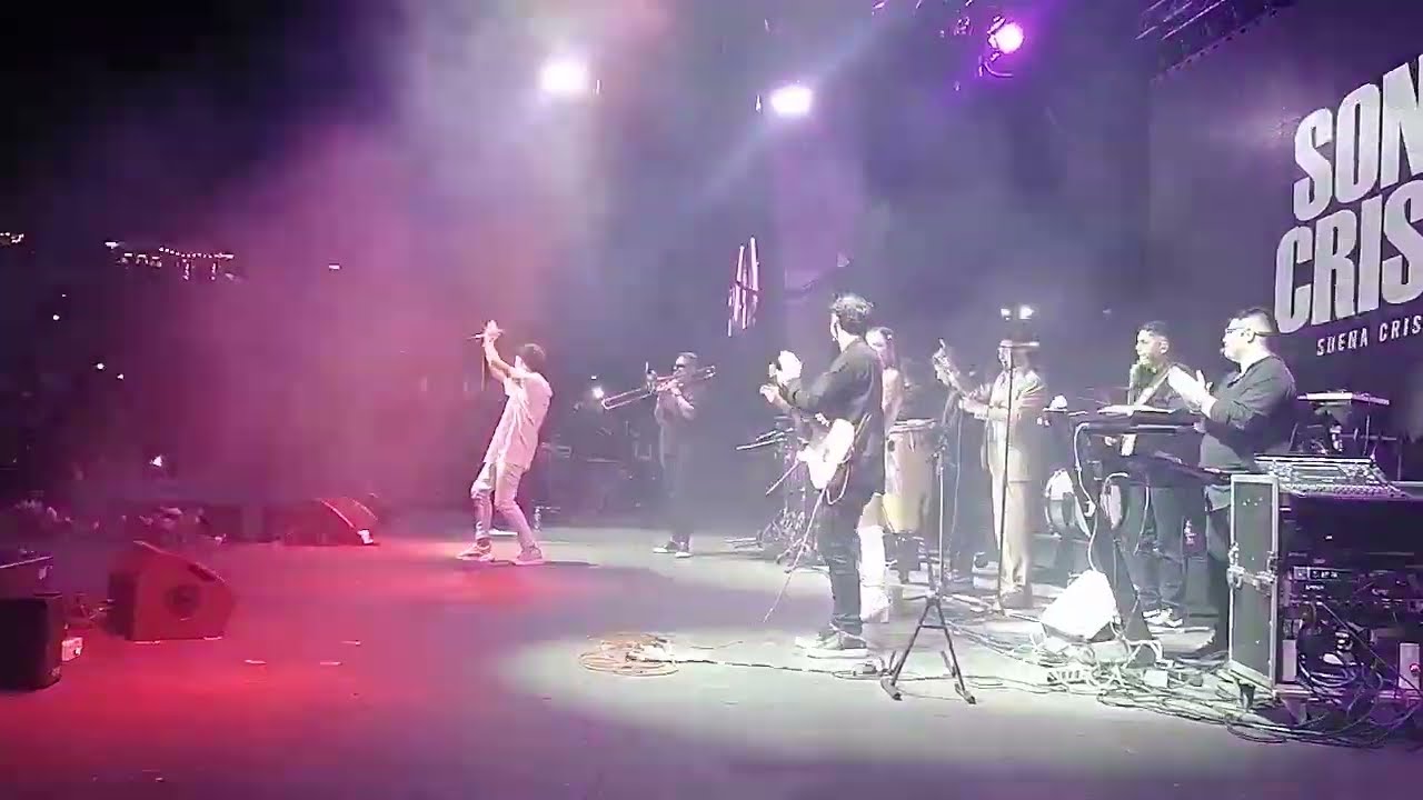 Sonido Cristal & Fabián Palito en vivo en el Anfiteatro Fiesta de la cerveza