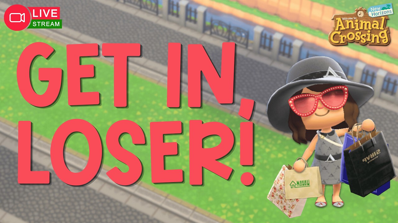 we're going SHOPPING! let's make a shopping district! | jazzy musician city core | acnh | live