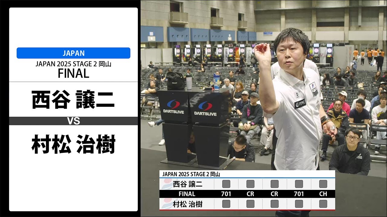 【西谷 譲二 VS 村松 治樹】JAPAN 2025 STAGE2 岡山 FINAL