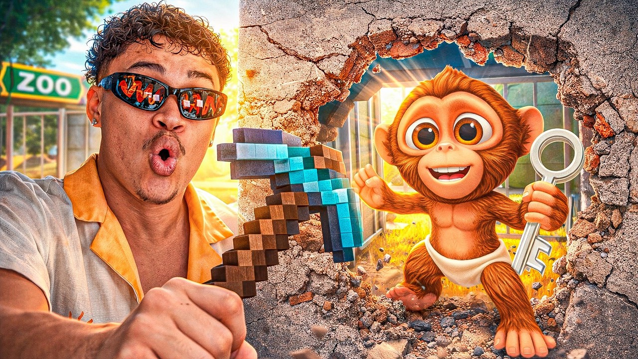 FINALMENTE CONSEGUI UMA SAÍDA PRA CEZINHA - I AM MONKEY VR