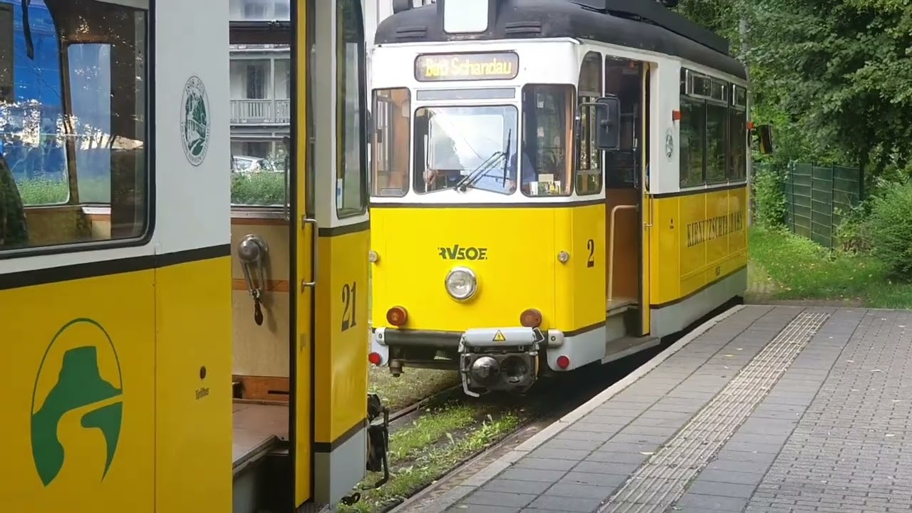 Straßenbahnen im Kirnitzschtal