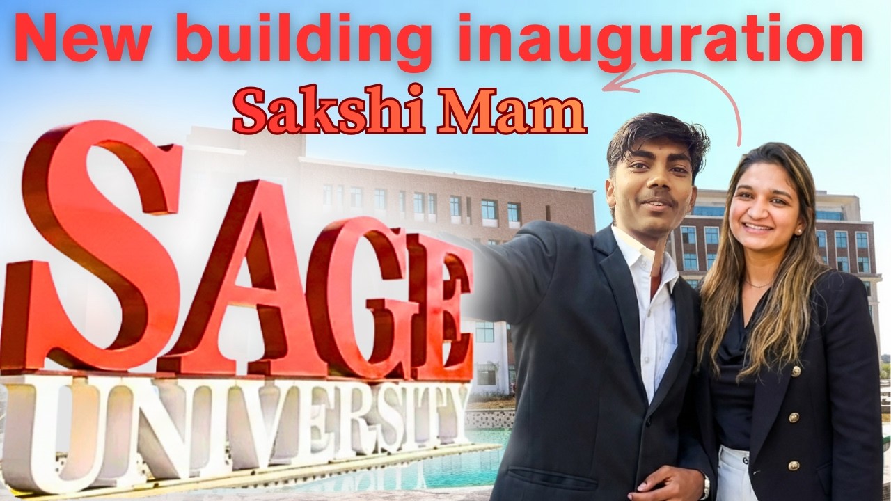 New Building Inauguration by Sakshi Mam